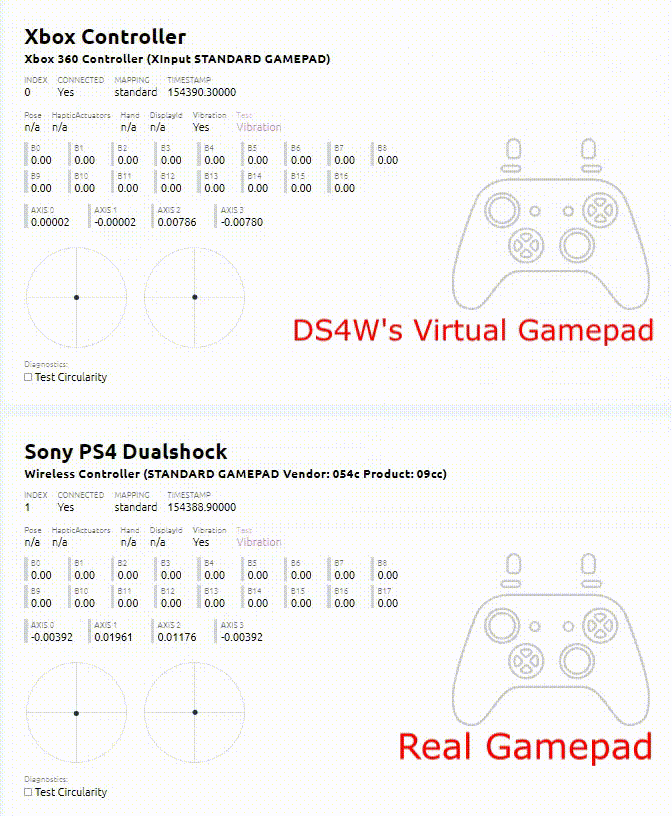 Ds4windows store ps3 controller