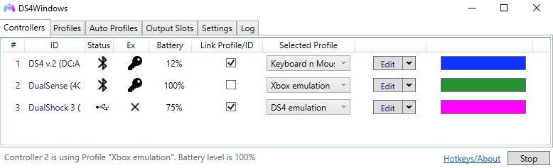 Ds4windows 2 shop controllers