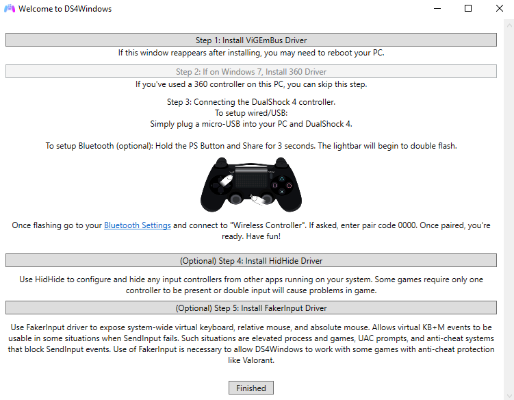 høflighed modnes Auckland DS4Windows - Tool to Use PS4/PS5 Controller on Windows PC