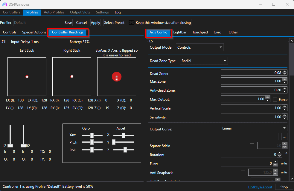 Ds4windows 2 hot sale controllers